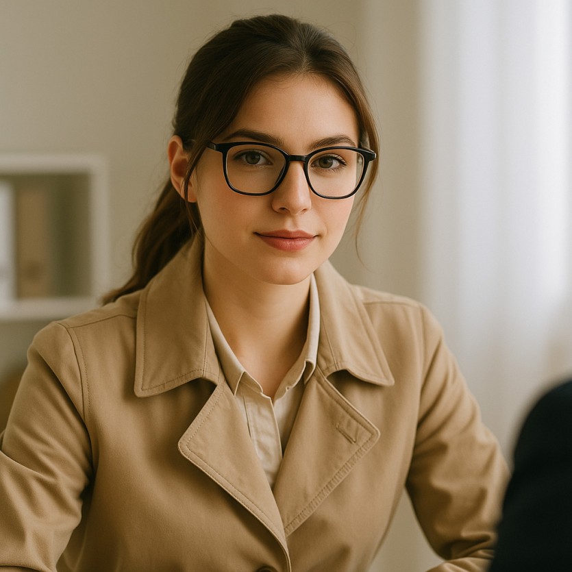 여탐정이 상담실에서 상담을 준비하는 모습 썸네일 이미지